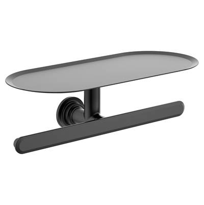 Moen Matte Black Double Paper Holder
