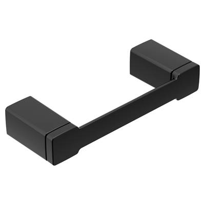 Moen Matte Black Pivoting Paper Holder