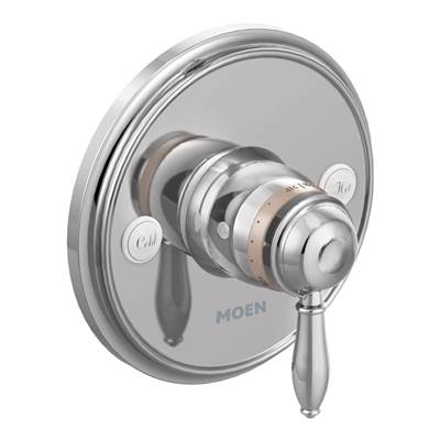 Moen Weymouth 1-Handle ExactTemp Valve Trim Kit in Chrome (Valve Sold Separately)