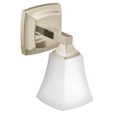 Moen Polished Nickel One Globe Bath Light