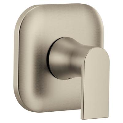 Moen Genta 1-Handle M-CORE Transfer Valve Trim Kit in Brushed Nickel (Valve Not Included)
