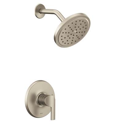 Doux M-CORE 2-Series Eco Performance 1-Handle Shower Trim Kit in Brushed Nickel (Valve Sold Separately)
