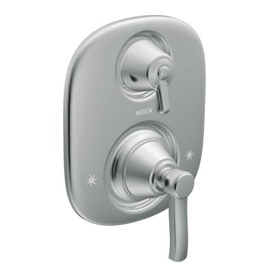 Moen Rothbury Moentrol Shower Valve with 3-Function Integrated Diverter Valve Trim, Valve Required, Chrome