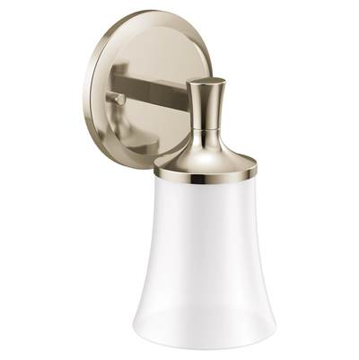 Moen Polished Nickel One Globe Bath Light