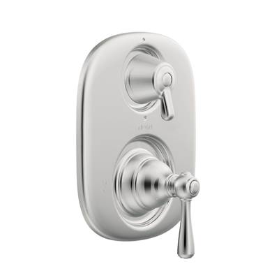 Moen Kingsley Moentrol Shower Valve with 3-Function Integrated Diverter Valve Trim, Valve Required, Chrome