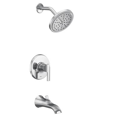 Doux M-CORE 2-Series Eco Performance 1-Handle Tub and Shower Trim Kit in Chrome (Valve Sold Separately)