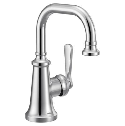 Colinet One-Handle Single Hole Traditional Bathroom Sink Faucet in Chrome