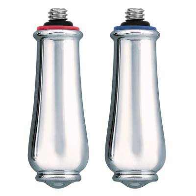 Moen Monticello Replacement Handle Knob Insert, Chrome (2-Pack)