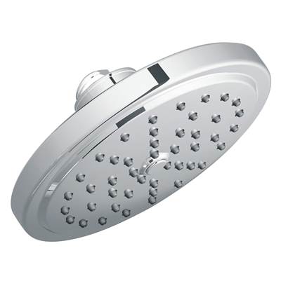 7-Inch Single Function Eco Performance Shower Head with Immersion Rainshower Technology, Chrome