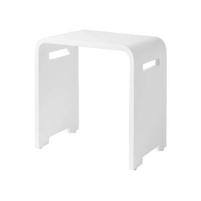 Mr. Steam MS Shower Bench - 20" W x 19" L in White