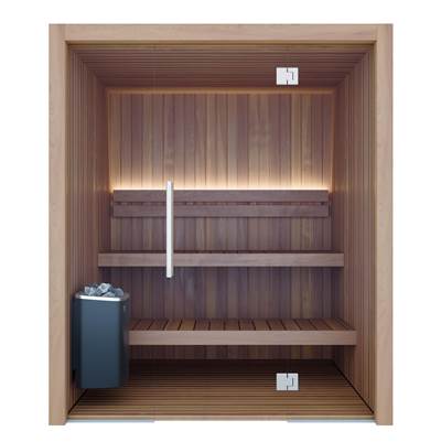 Mr. Steam Indo Sauna in Thermally Modified Aspen