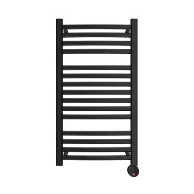 Mr. Steam Broadway Wall-Mounted Towel Warmer - 20" in Matte Black