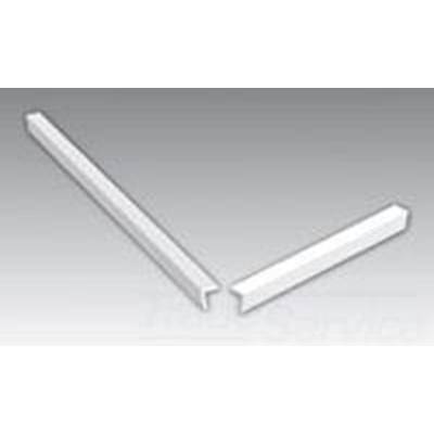 Mustee and Sons Bumper Guard - 20.75'' L - Fits 63M and 65M Mop Basin in Stainless Steel