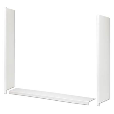 Mustee and Sons Duratrim Thermoplastic Window Kit in White