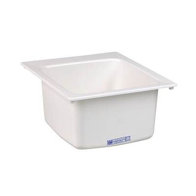 Mustee and Sons 17"x20" Utility Sink in White
