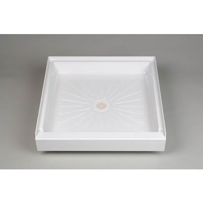 Mustee and Sons Durabase Shower Floor - 32'' x 32'' in White