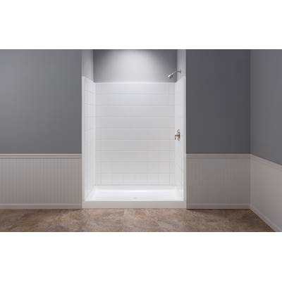 Mustee and Sons Durawall Tile Shower Wall - 3 Carton - 760T.1, 760T.2, 760T.10 in Deep Gloss
