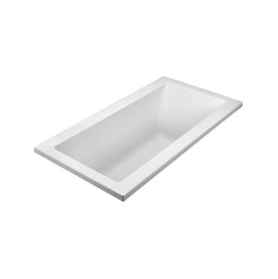 MTI Basics Drop-In Whirlpool - 60" x 32" in White