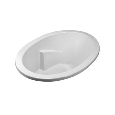 MTI Basics Soaking Bath - 60" x 42" in Biscuit