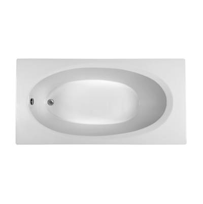 MTI Basics Corner Soaking Tub - 72" x 36" in Biscuit