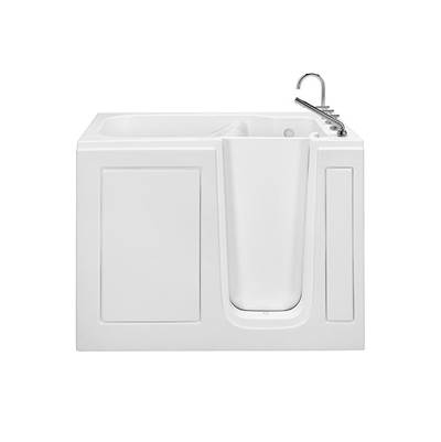 MTI Basics Walk-In Alcove Soaker - Acrylic CXL - 51.5" x 30.25" in White