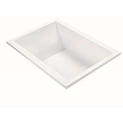 MTI Baths Andrea 12 Undermount Air Bath Ultra Whirlpool - 59.75" x 42" - DoloMatte® in Matte White
