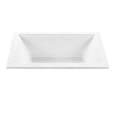 MTI Baths Andrea 13 Undermount Soaker - Acrylic CXL® - 65.75" x 41.875" in Biscuit