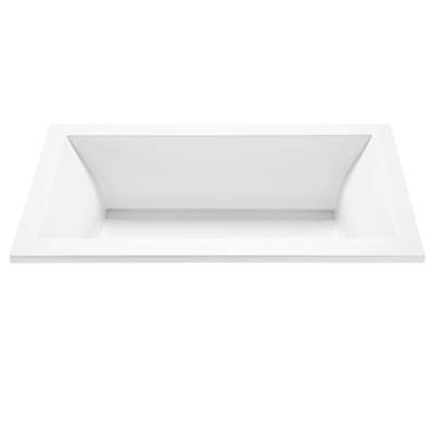 MTI Baths Andrea 14 Acrylic CXL® - Undermount Whirlpool - 71.25" x 41.5" in Biscuit