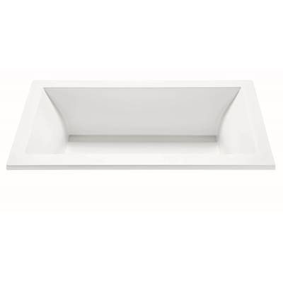 MTI Baths Andrea 14 Undermount Air Bath Ultra Whirlpool - 71.25" x 41.5" - DoloMatte® in Matte White