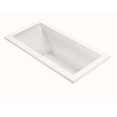 MTI Baths Andrea 15 Undermount Air Bath Ultra Whirlpool - 60" x 30" - DoloMatte® in Matte White