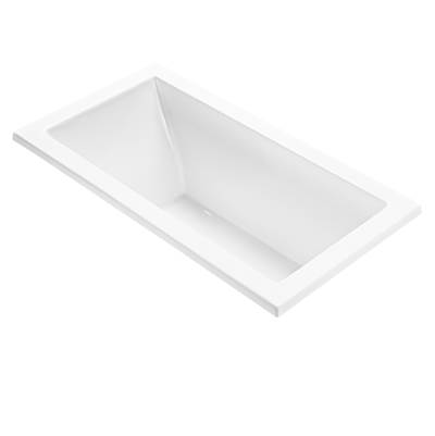 MTI Baths Andrea 17 Undermount Soaker - Acrylic CXL® - 54" x 30" in Biscuit