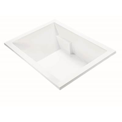 MTI Baths Andrea 9 Undermount Air Whirlpool Combo - 66.75"x49" - DoloMatte® in Matte White