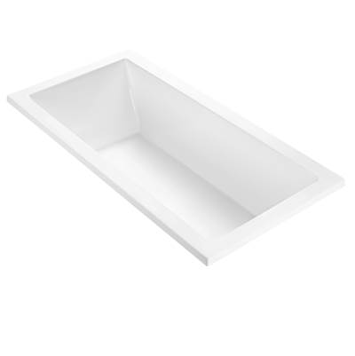 MTI Baths Andrea 3 Undermount Soaker - Acrylic CXL® - 72" x 35.75" in Biscuit