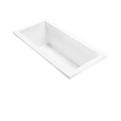 MTI Baths Andrea 4 Undermount Soaker - Acrylic CXL® - 66" x 31.75" in Biscuit