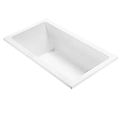 MTI Baths Andrea 5 Undermount Soaker - Acrylic CXL® - 66" x 36" in Biscuit