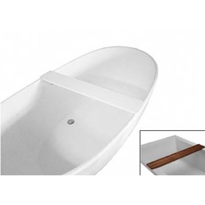MTI Baths SculptureStone® Tub Tray in Gloss Biscuit