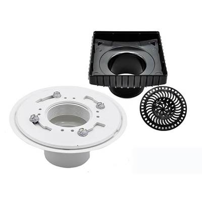 Mountain Plumbing Select Series Shower Drain - ABS Rough Body - Kit 2 in Not Applicable