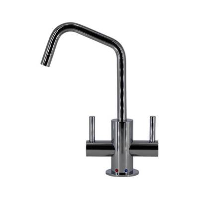 Mountain Plumbing Contemporary Round Hot and Cold Water Dispenser - 120° Spout in Polished Chrome