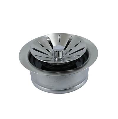 Mountain Plumbing Contemporary Complete Stopper and Strainer Unit Waste Disposer Trim in Cerakote Oil Rubbed Bronze