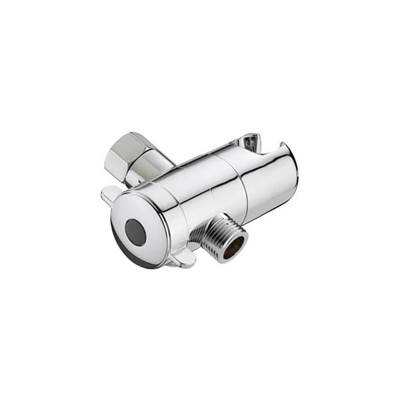 Mountain Plumbing Shower Arm Mount with Diverter in Polished Nickel