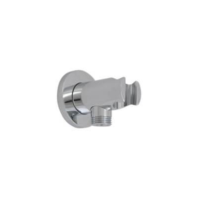 Mountain Plumbing Round Waterway Elbow with Handshower Holder in Brushed Nickel