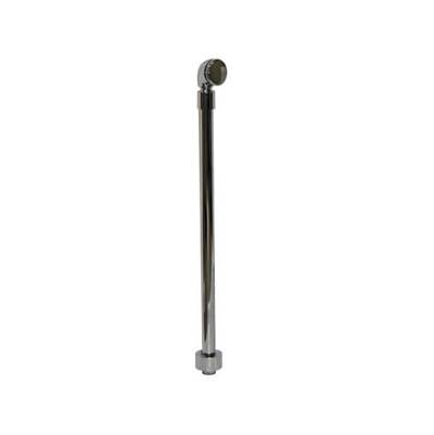 Mountain Plumbing Exposed Overflow Drain - Swivel Neck - Detached EZ-Click® Drain in Pvd Black Nickel