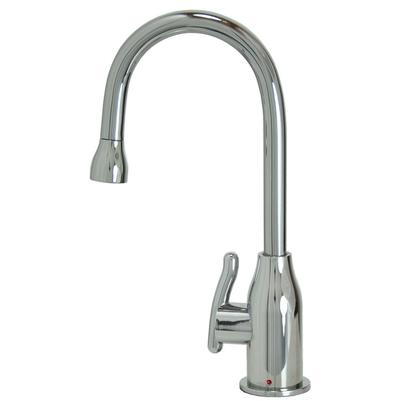 Mountain Plumbing Hot Water Faucet with Modern Curved Body & Handle in Pvd Brushed Nickel