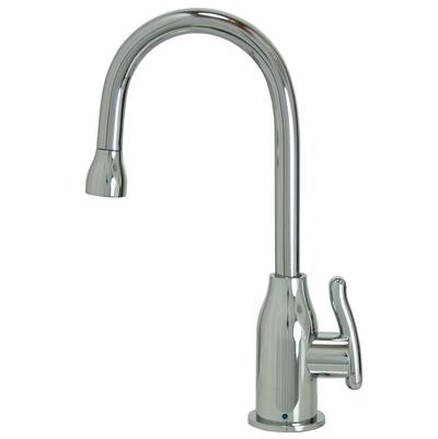 Mountain Plumbing Drinking Water Dispenser - Modern Curved Spout with Filtration in Matte Black