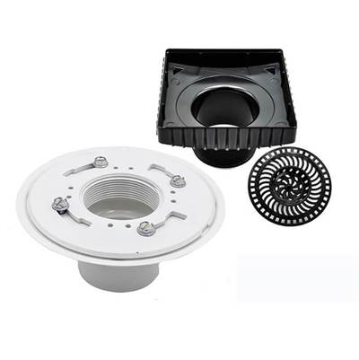 Mountain Plumbing Select Series Shower Drain - PVC Rough Body - Kit 1 in Not Applicable