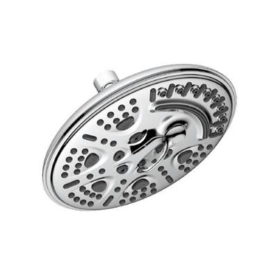 Mountain Plumbing 8" Multi-Function Shower Head in Brushed Nickel