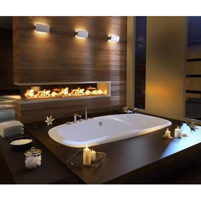 Maax Eterne 7236 Drop-In - Aerofeel Air Bathtub in White