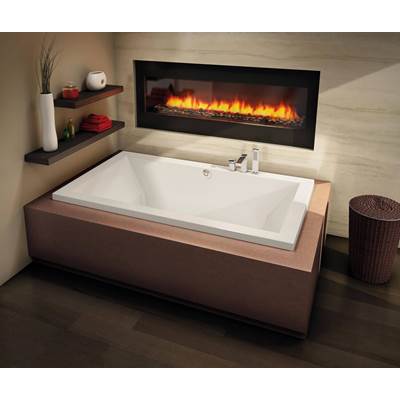 Maax Aiiki 7242 Drop-In - Aerofeel Air Bathtub in White