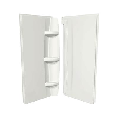 Maax 30" x 72" Acrylic Two-Piece Wall Kit in White