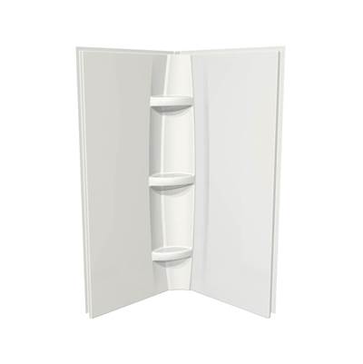 Maax 32" x 72" Acrylic Two-Piece Wall Kit in White